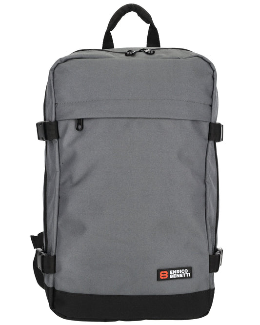 Enrico Benetti - Amsterdam Underseater Rugzak (Grijs) | 40x25x20cm (13 inch)
