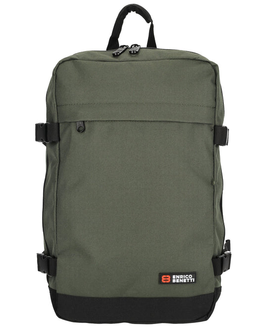 Enrico Benetti - Amsterdam Underseater Rugzak (Olijf Groen) | 40x25x20cm (13 inch)