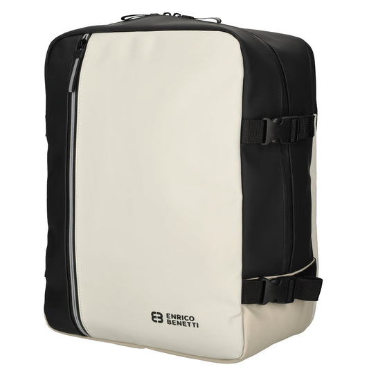 Enrico Benetti - Bergen Underseater Rugzak (Zwart-Beige) | 40x30x20cm (17 inch)