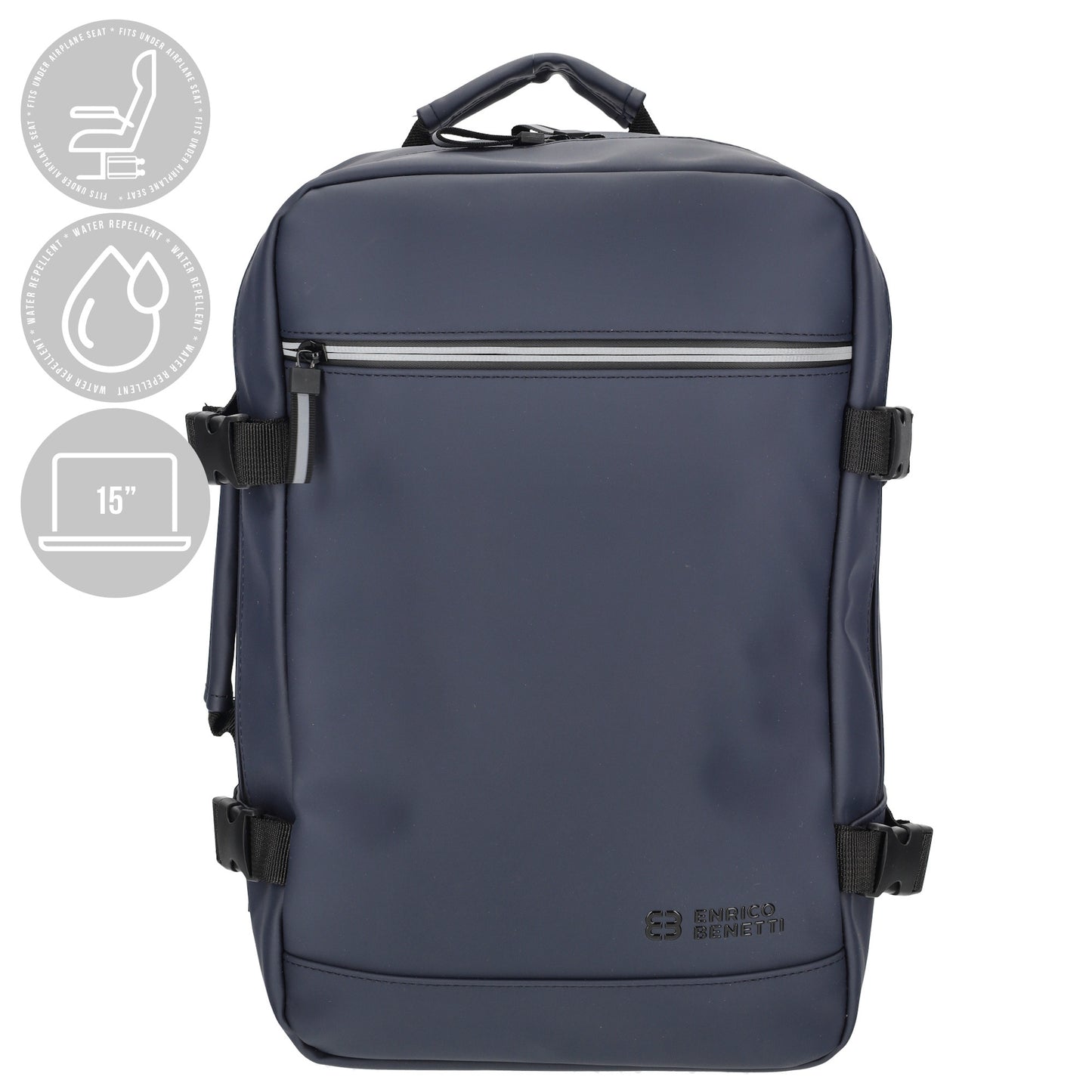 Enrico Benetti - Bergen Underseater Rugzak (Navy) | 40x25x20cm (15 inch)