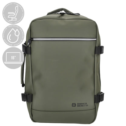 Enrico Benetti - Bergen Underseater Rugzak (Olijf Groen) | 40x25x20cm (15 inch)