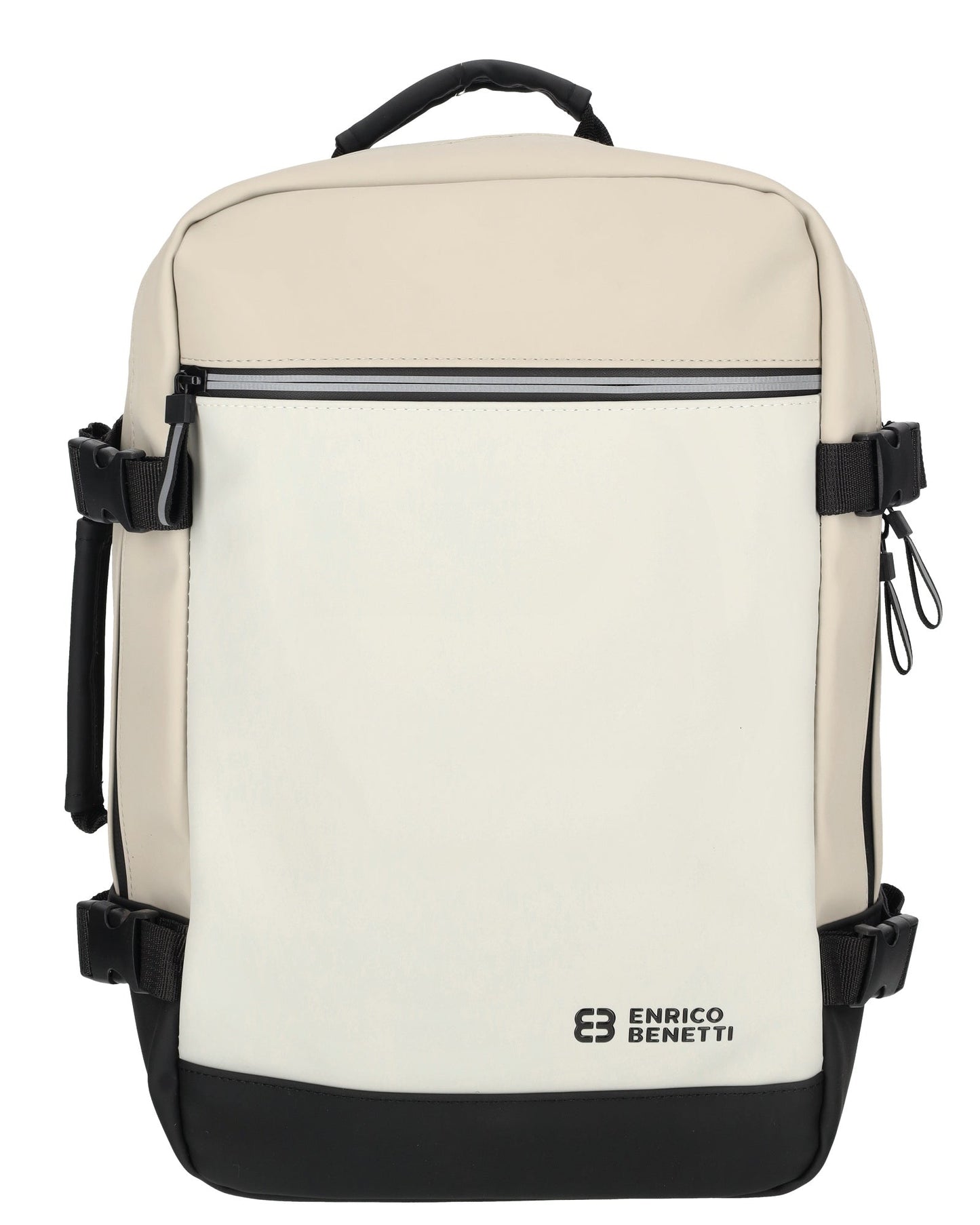 Enrico Benetti - Bergen Underseater Rugzak (Zwart-Beige) | 40x25x20cm (15 inch)