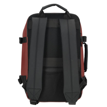 Enrico Benetti - Bergen Underseater Rugzak (Taupe-Burgundy) | 40x25x20cm (15 inch)