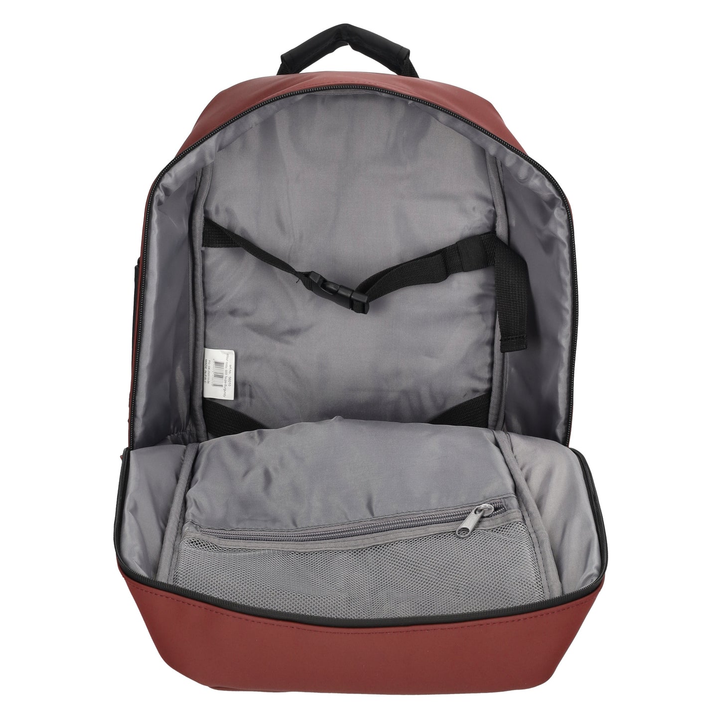 Enrico Benetti - Bergen Underseater Rugzak (Taupe-Burgundy) | 40x25x20cm (15 inch)