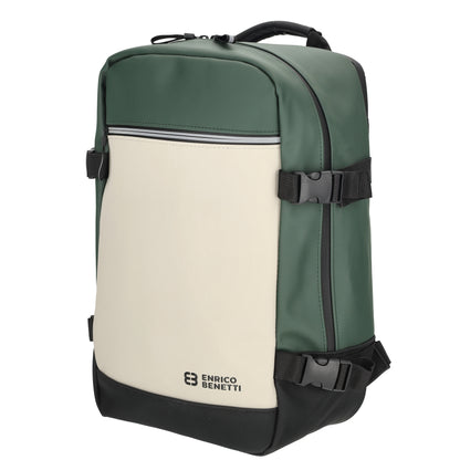 Enrico Benetti - Bergen Underseater Rugzak (Beige-Groen) | 40x25x20cm (15 inch)