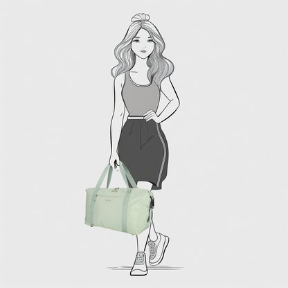 Enrico-Benetti - Luzern Duffelbag (Mint) | 55x25x25cm