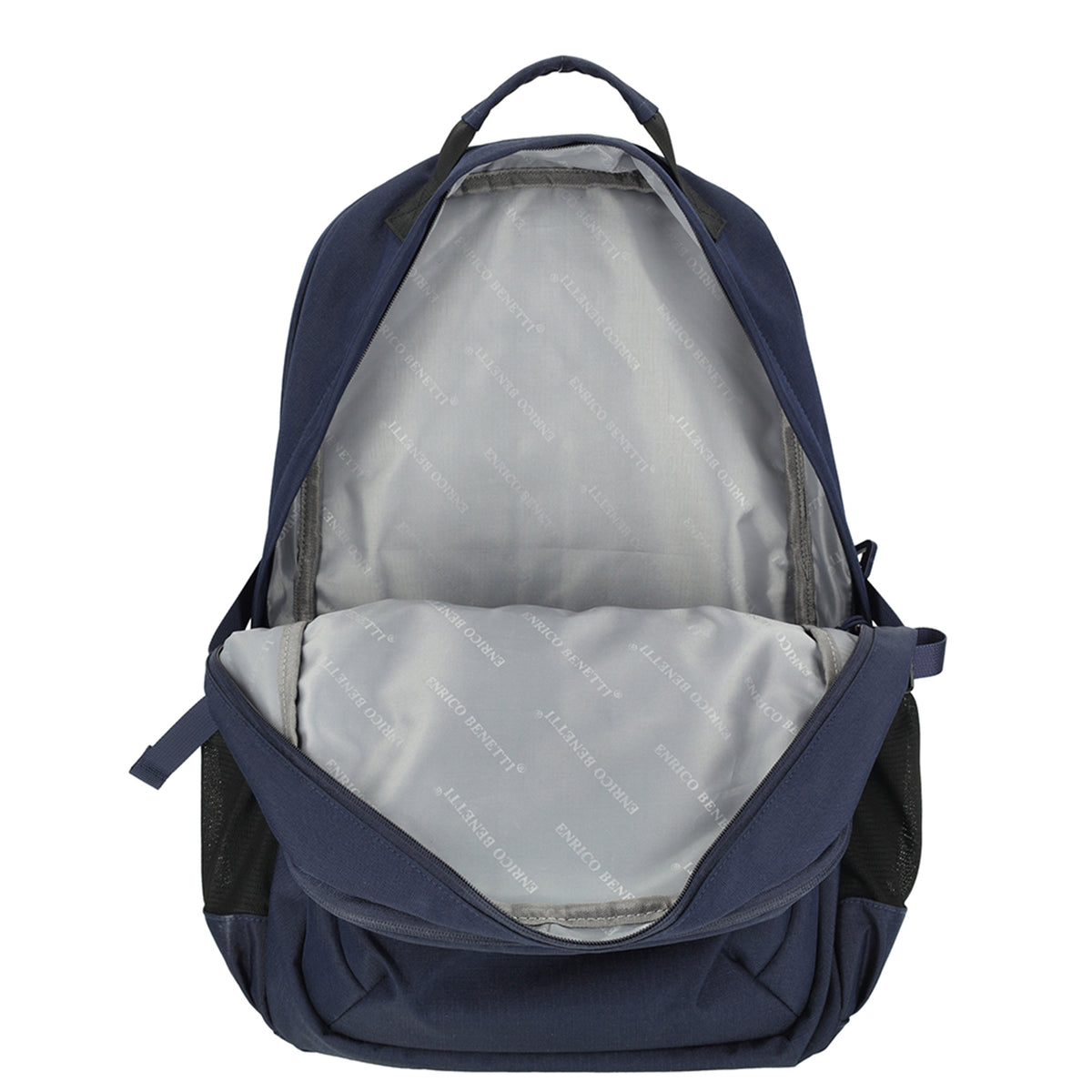 Enrico Benetti - Luzern Rugzak Donker Blauw (17 inch)