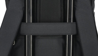 Enrico Benetti - Luzern Rolltop Rugzak Zwart (17 inch)