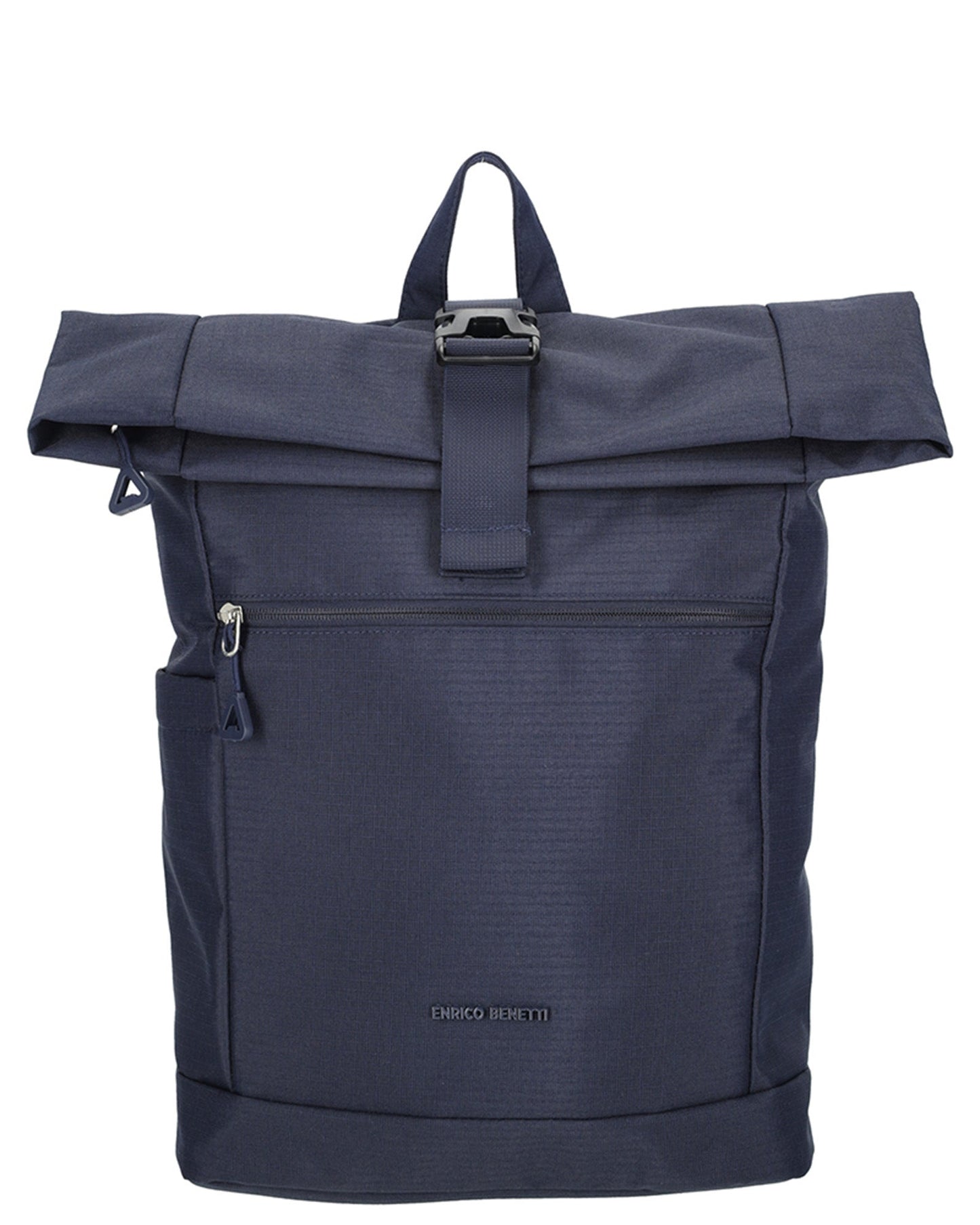 Enrico Benetti - Luzern Rolltop Rugzak Donkerblauw (17 inch)
