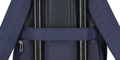Enrico Benetti - Luzern Rolltop Rugzak Donkerblauw (17 inch)
