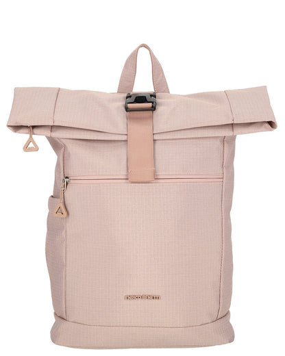 Enrico Benetti - Luzern Rolltop Rugzak Roze (17 inch)