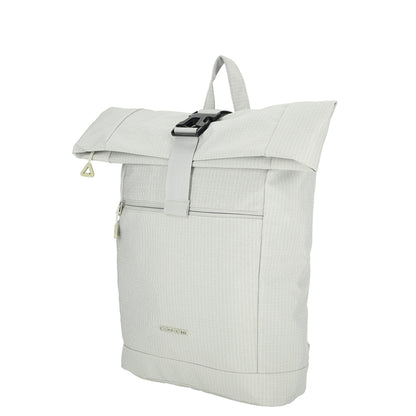 Enrico Benetti - Luzern Rolltop Rugzak Beige (17 inch)