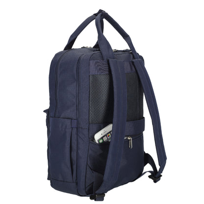 Enrico Benetti - Luzern Rugzak Donkerblauw (17 inch)