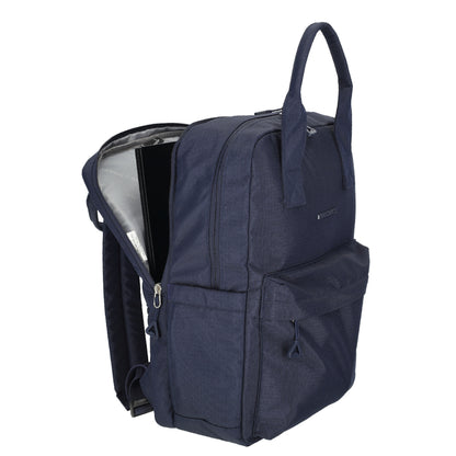 Enrico Benetti - Luzern Rugzak Donkerblauw (17 inch)