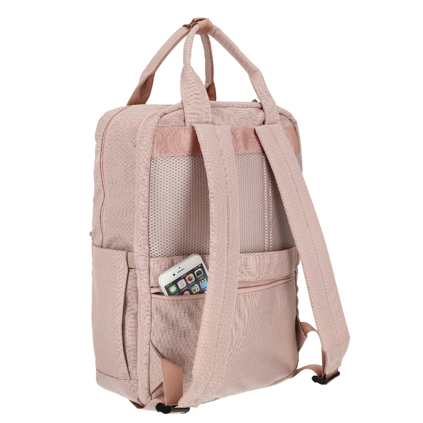Enrico Benetti - Luzern Rugzak Roze (17 inch)