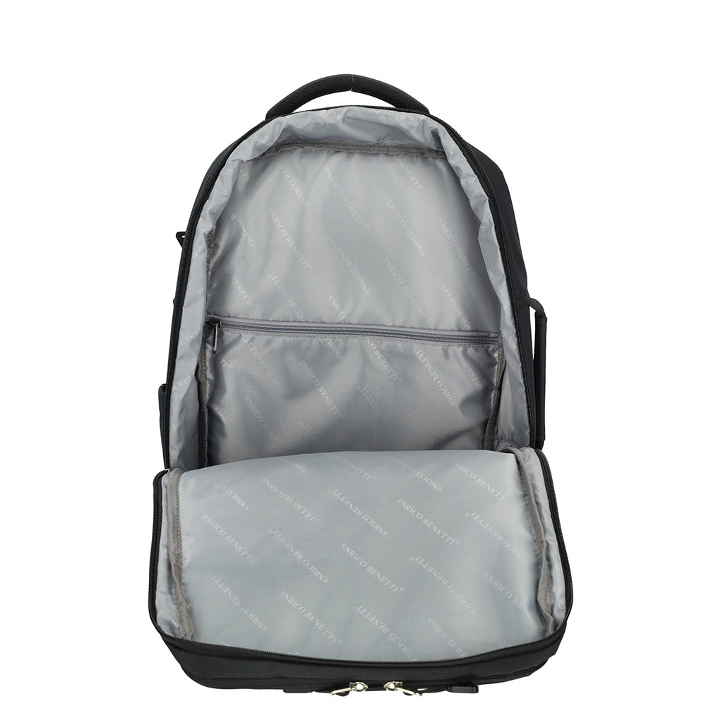 Enrico Benetti - Luzern Underseater Rugzak (Zwart) | 45x30x15cm (17 inch)