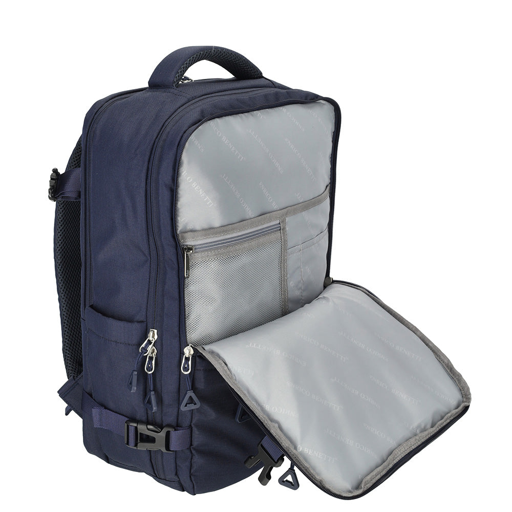 Enrico Benetti - Luzern Underseater Rugzak (Donkerblauw) | 45x30x15cm (17 inch)