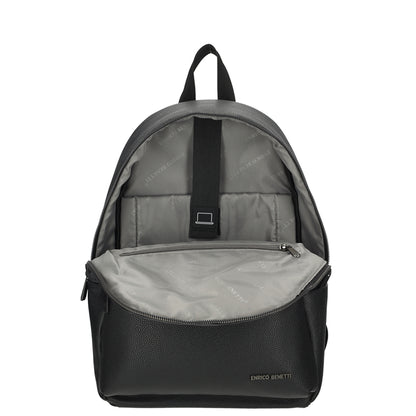 Enrico Benetti - Siena Rugzak Zwart (15 inch)