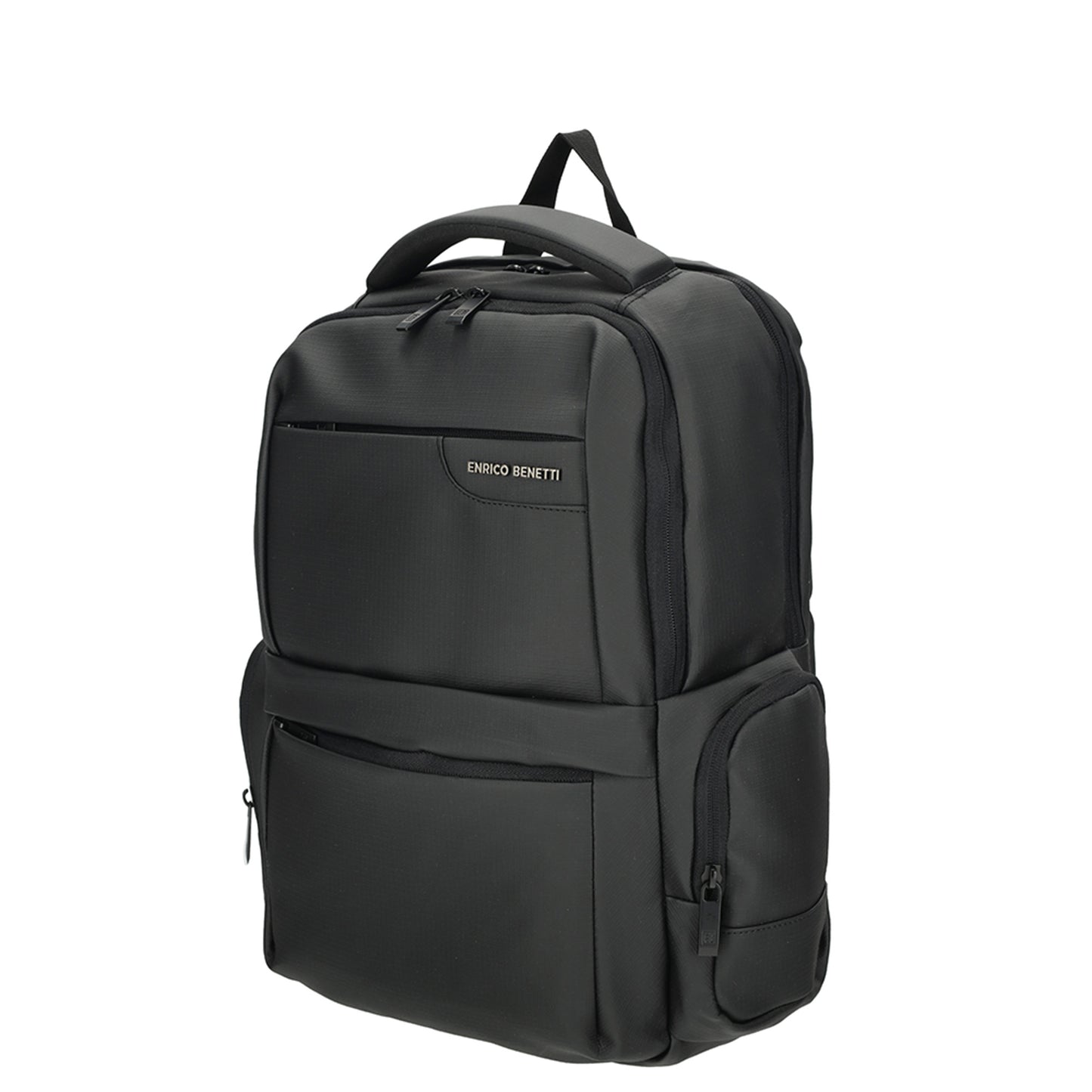 Enrico Benetti - Newport Rugzak Zwart (17 Inch)