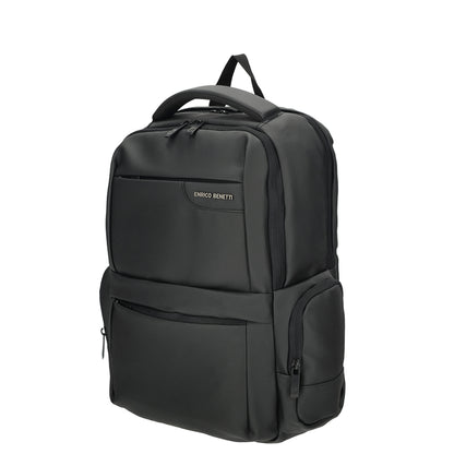 Enrico Benetti - Newport Rugzak Zwart (17 Inch)