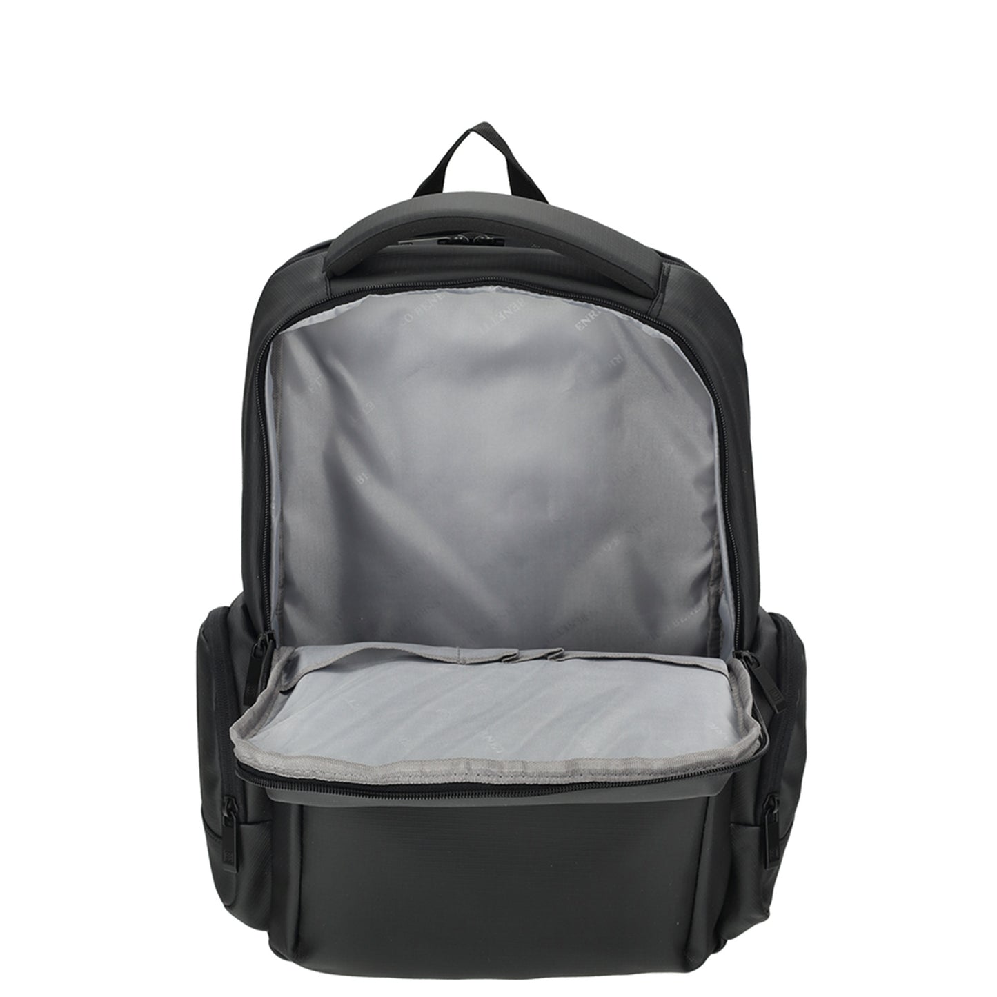 Enrico Benetti - Newport Rugzak Zwart (17 Inch)