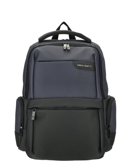 Enrico Benetti - Newport Rugzak Donker Blauw (17 Inch)