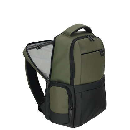 Enrico Benetti - Newport Rugzak Olijf Groen (17 Inch)