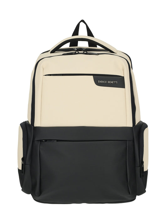 Enrico Benetti - Newport Rugzak Beige (17 Inch)