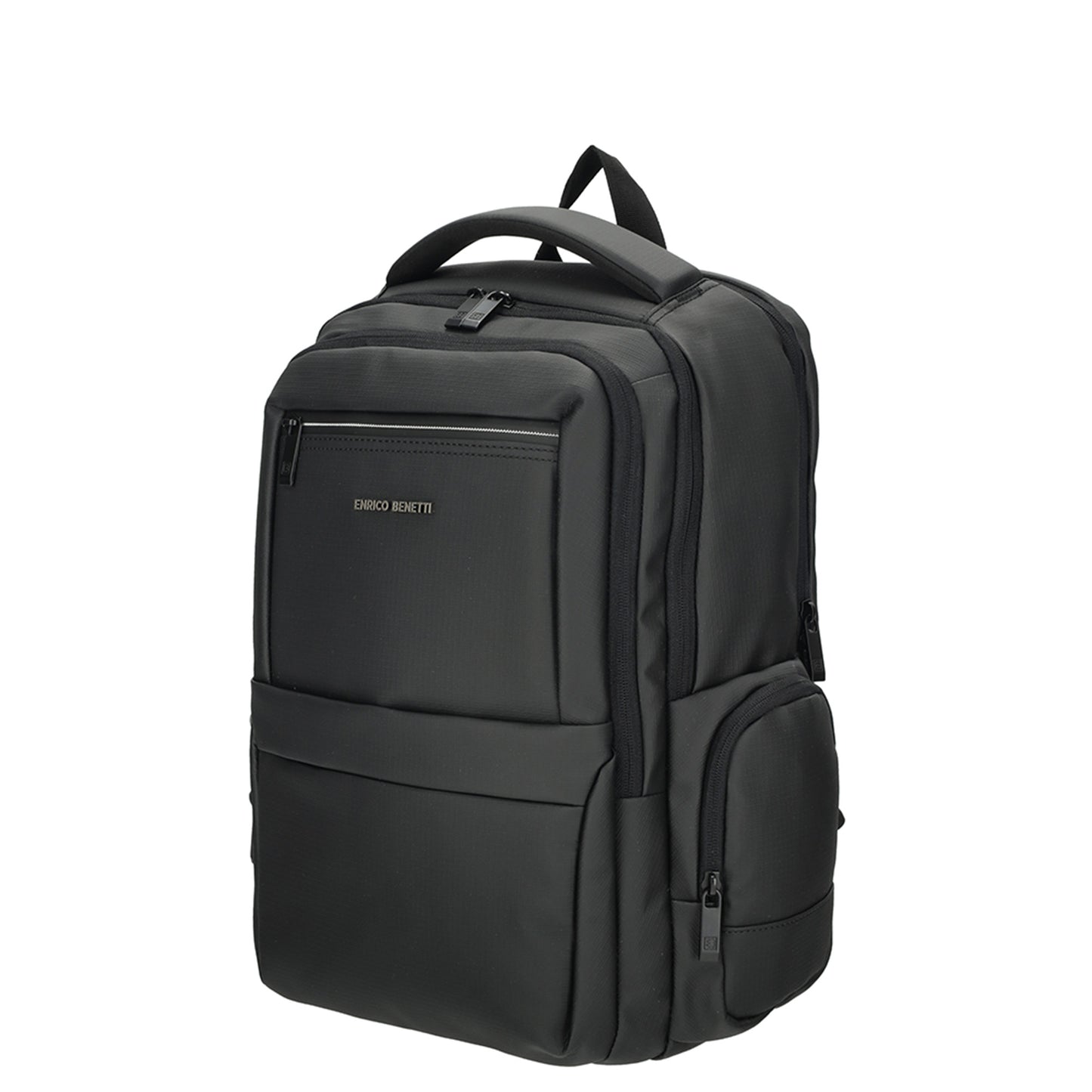 Enrico Benetti - Newport Rugzak Zwart (17 Inch)