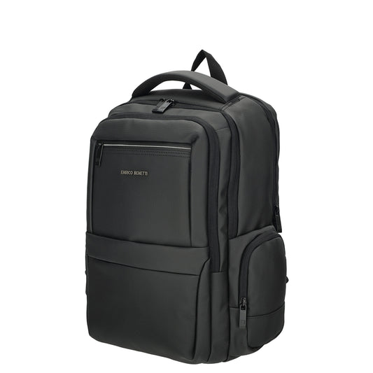 Enrico Benetti - Newport Rugzak Zwart (17 Inch)