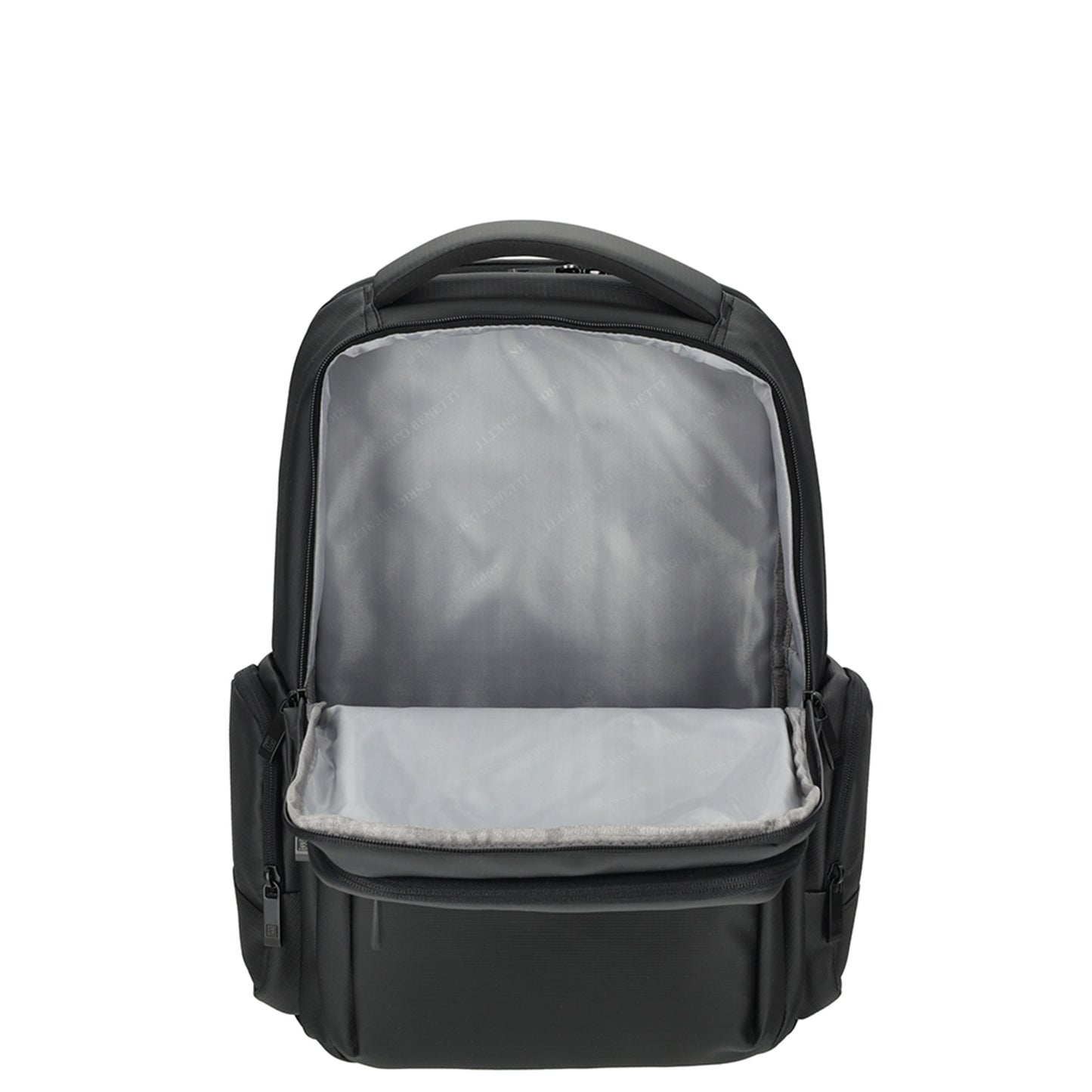 Enrico Benetti - Newport Rugzak Zwart (17 Inch)