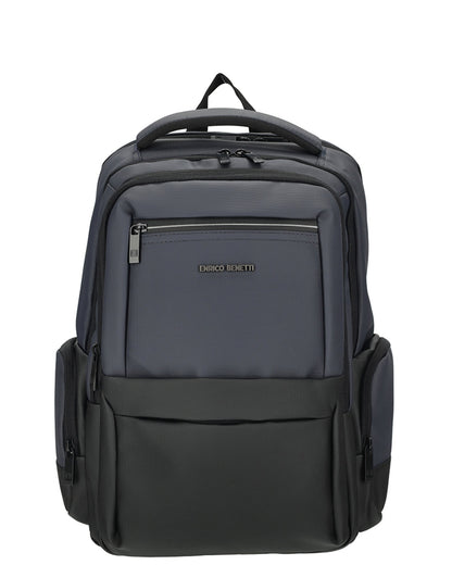 Enrico Benetti - Newport Rugzak Donker Blauw (17 Inch)