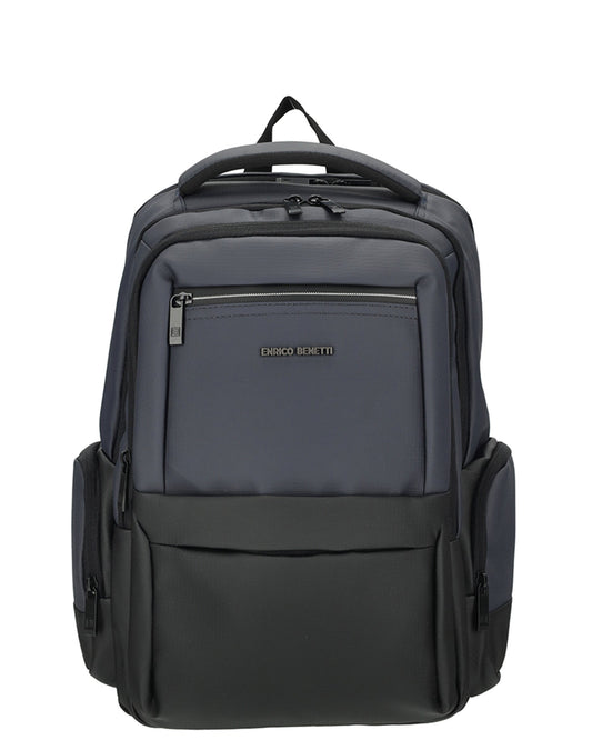 Enrico Benetti - Newport Rugzak Donker Blauw (17 Inch)