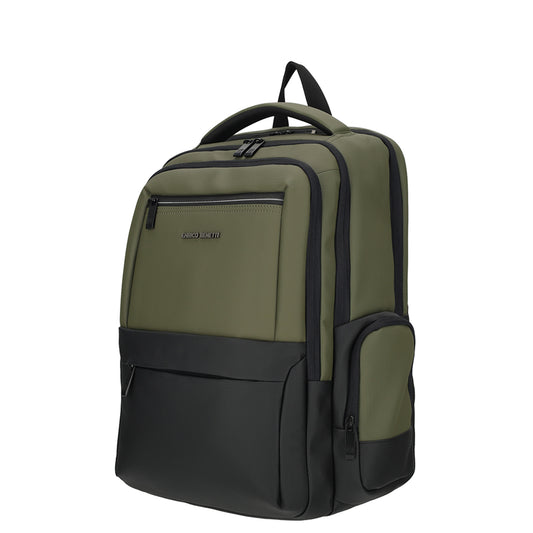 Enrico Benetti - Newport Rugzak Olijf Groen (17 Inch)