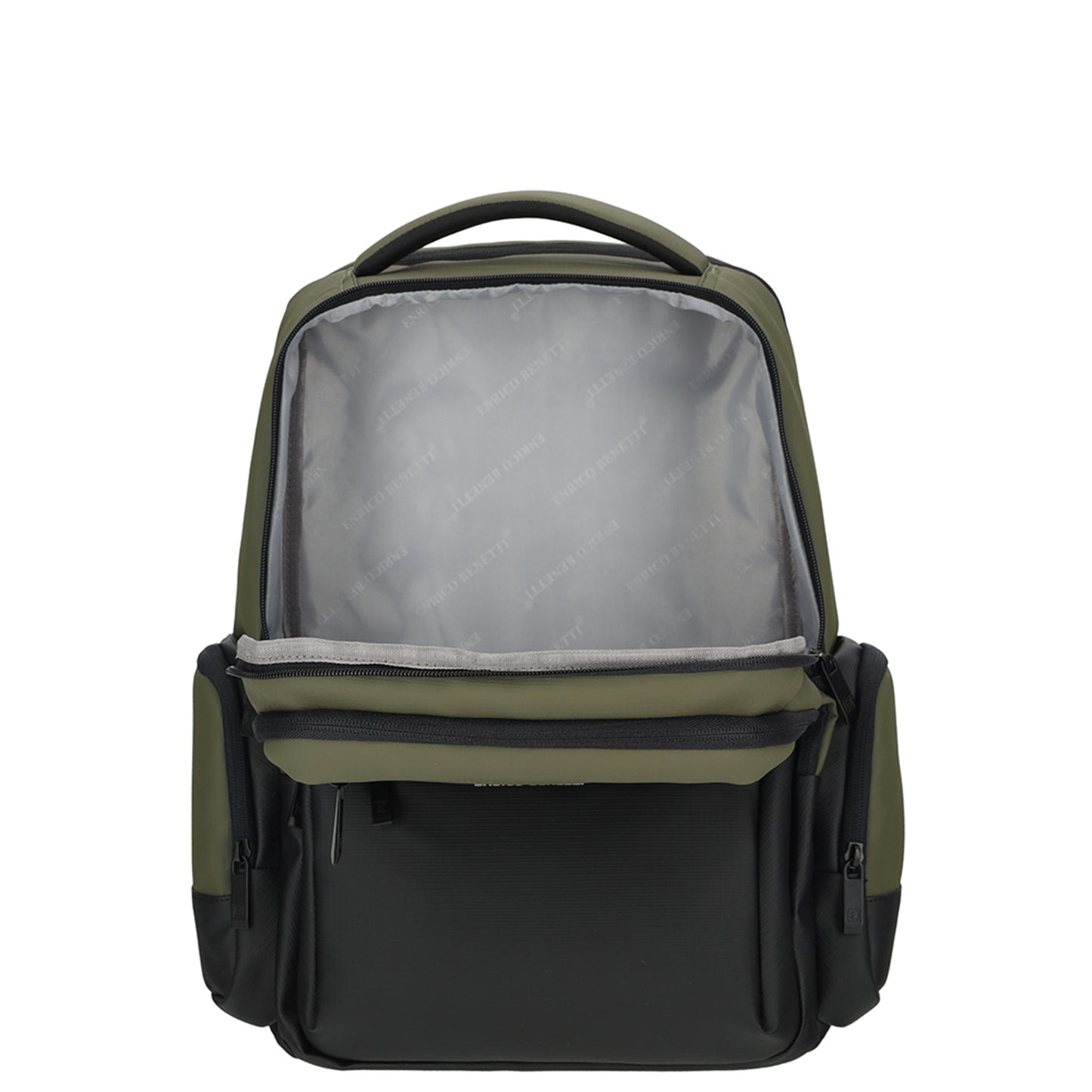 Enrico Benetti - Newport Rugzak Olijf Groen (17 Inch)