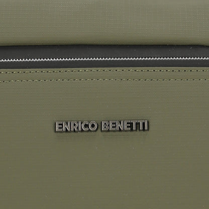 Enrico Benetti - Newport Rugzak Olijf Groen (17 Inch)