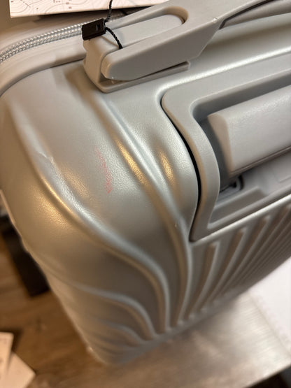 Tweede Kans | Calgary Handbagage (Zilver) | 55x35x20cm | Enrico-Benetti