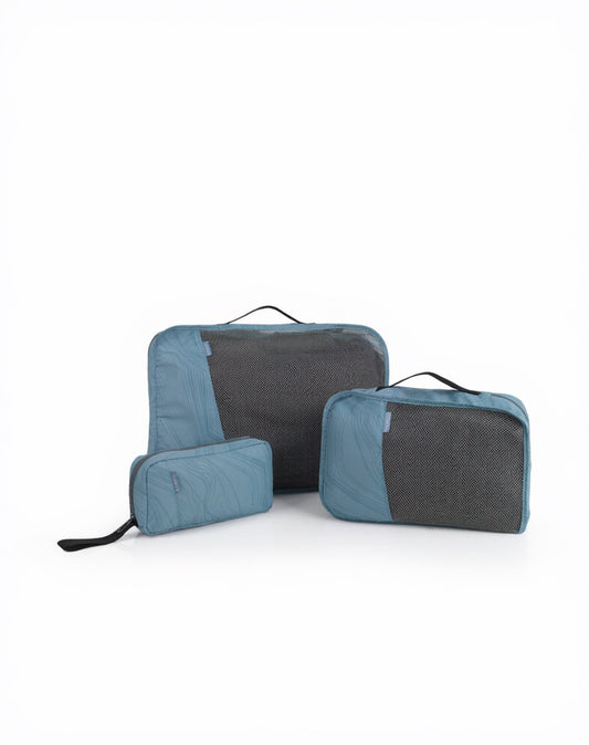 Gabol - 3 delige organizer set (Blauw)