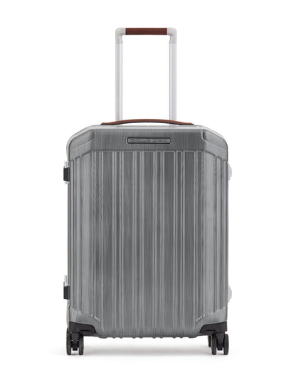 Piquadro - PQLM Handbagage (Zwart-Tabacco) | 55x40x20cm