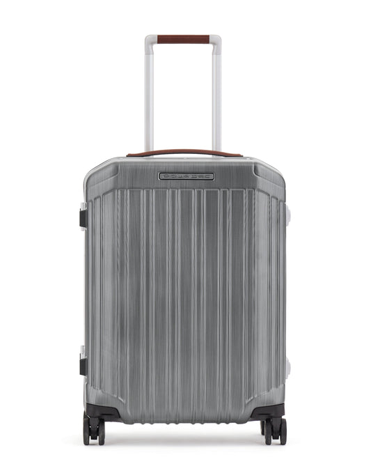 Piquadro - PQLM Handbagage (Zwart-Tabacco) | 55x40x20cm
