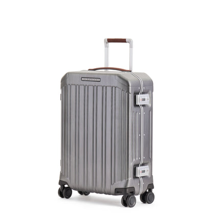Piquadro - PQLM Handbagage (Zwart-Tabacco) | 55x40x20cm