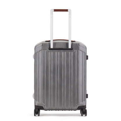 Piquadro - PQLM Handbagage (Zwart-Tabacco) | 55x40x20cm
