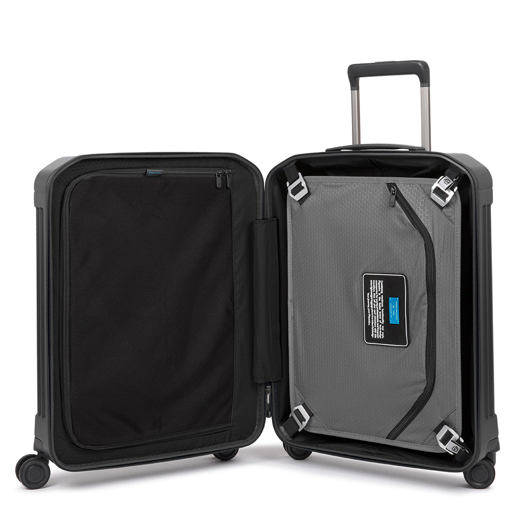 Piquadro - PQ-Light Handbagage (Zwart) | 55x40x20cm