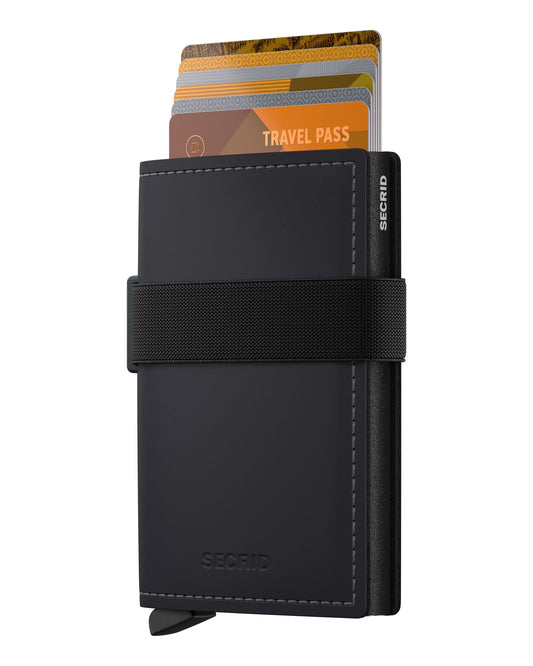 Secrid - Bandwallet Matte (Zwart & Zwart)