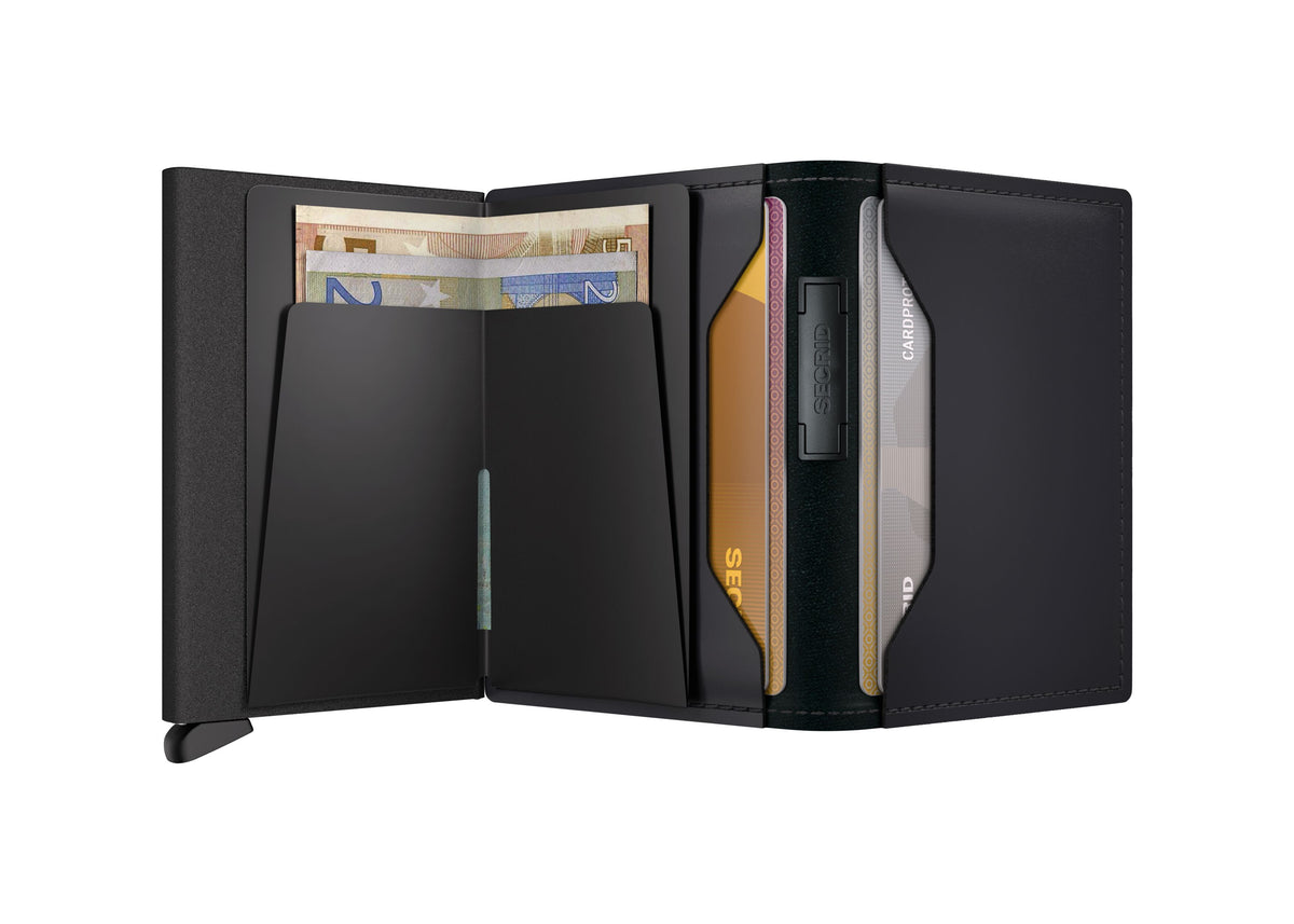 Secrid - Bandwallet Matte (Zwart & Zwart)
