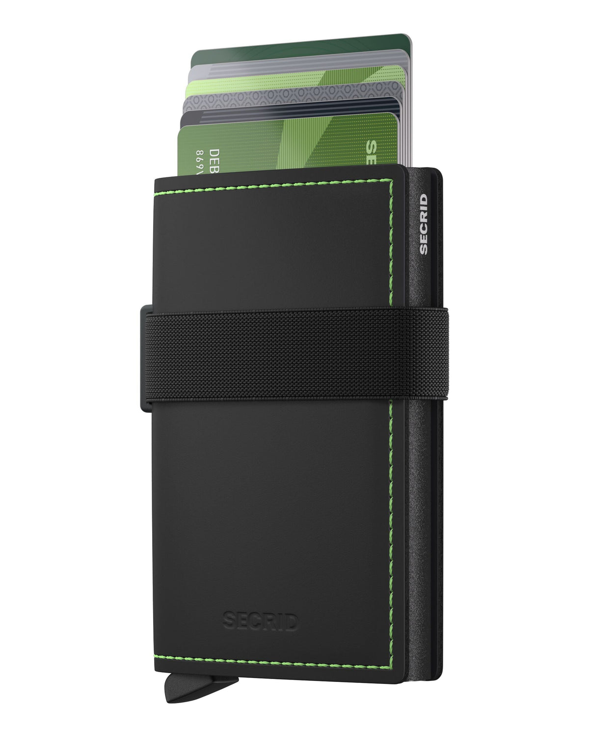 Secrid - Bandwallet Matte (Zwart & Groen)