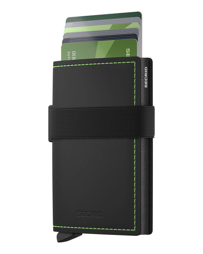 Secrid - Bandwallet Matte (Zwart & Groen)