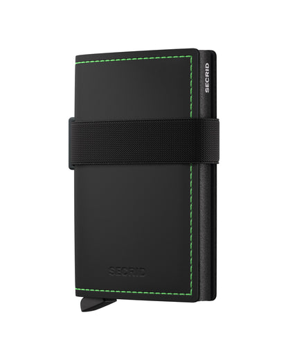 Secrid - Bandwallet Matte (Zwart & Groen)