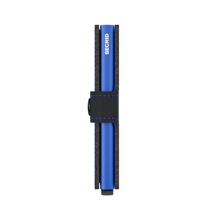Secrid - Miniwallet Matte (Zwart & Blauw)