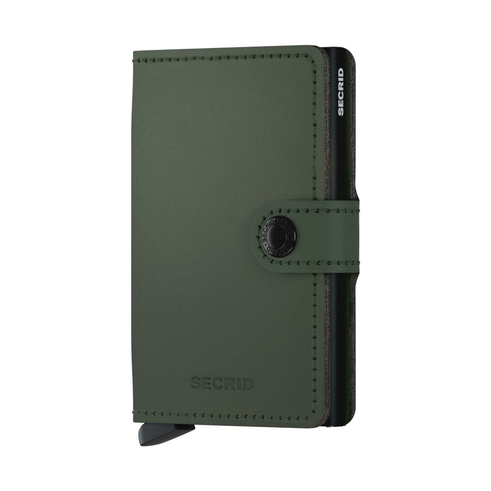 Secrid - Miniwallet Matte (Groen & Zwart)
